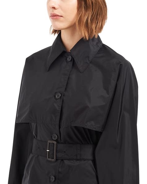 prada trench coat mens|prada nylon trench coat.